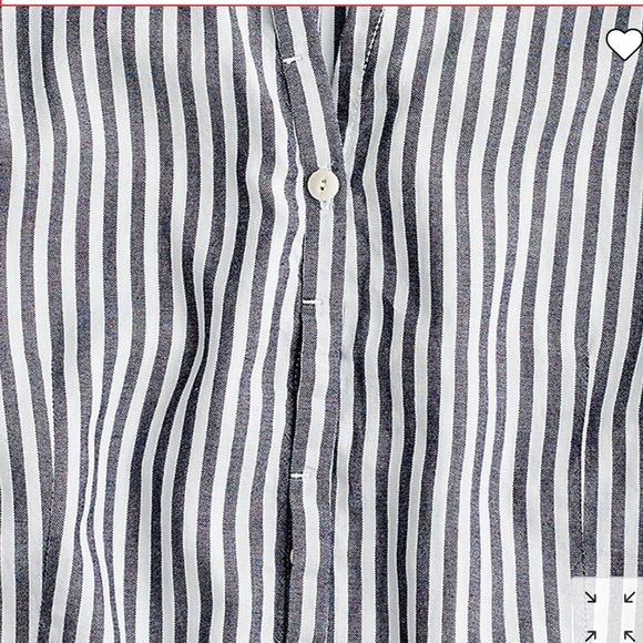 J. Crew Short Sleeve Button-Up Shirt in Stripe - Picture 2 of 5